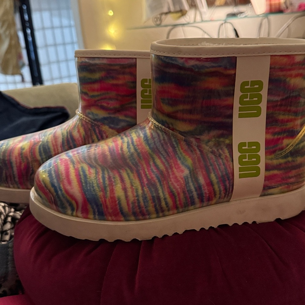 UGG Womans Multicolor Pattern Boots - image 1